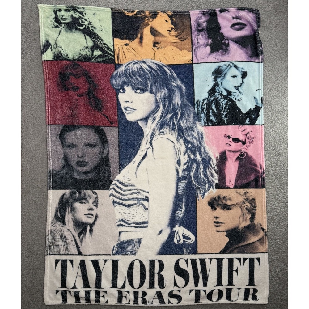 Taylor Swift The Eras Tour 50x40 Fleece Throw Blanket